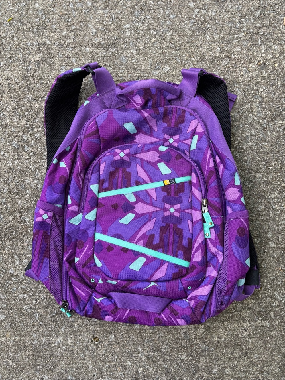 Case Logic Backpack - Purple Patterned - NWOT
